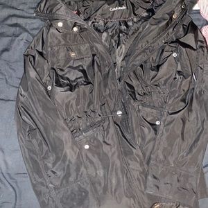 Calvin Klein pink and black jacket